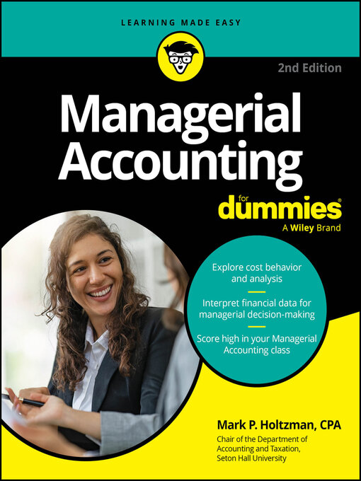 Title details for Managerial Accounting For Dummies by Mark P. Holtzman - Wait list